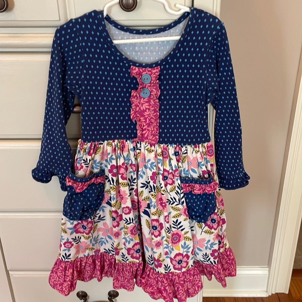 Eleanor rose 5/6 dress 3/4 sleeve